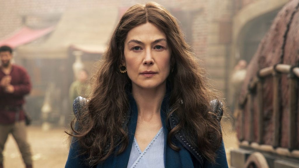 The Wheel of Time season 2 stars Rosamund Pike