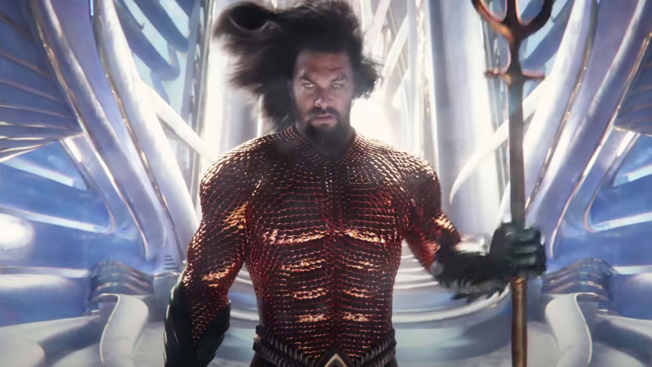 jason momoa as arthur curry in aquaman and the lost kingdom trailer