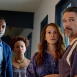 leave the world behind film still picturing mahershala ali, myha'la, julia roberts and ethan hawke