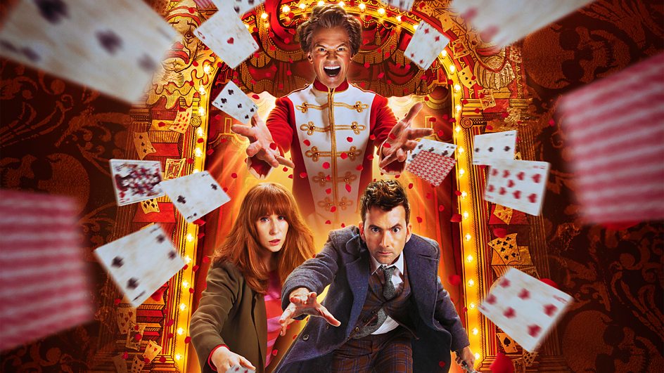 david tennant catherine tate and neil patrick harris in doctor who 60th anniversary specials