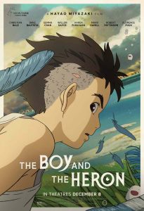 english-language voice cast announced for studio ghibli the boy and the heron poster