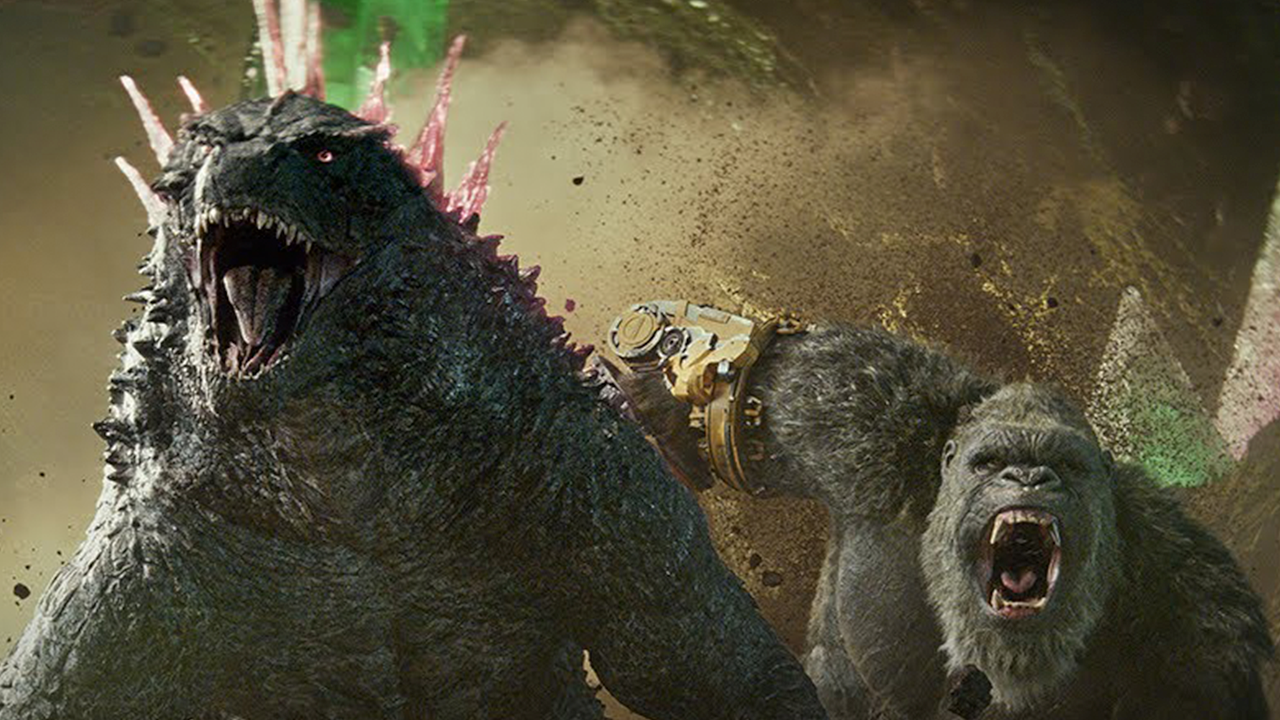 godzilla x kong: the new empire trailer premieres