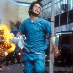 cillian murphy as jim in zombie apocalypse film 28 days later by danny boyle and alex garland