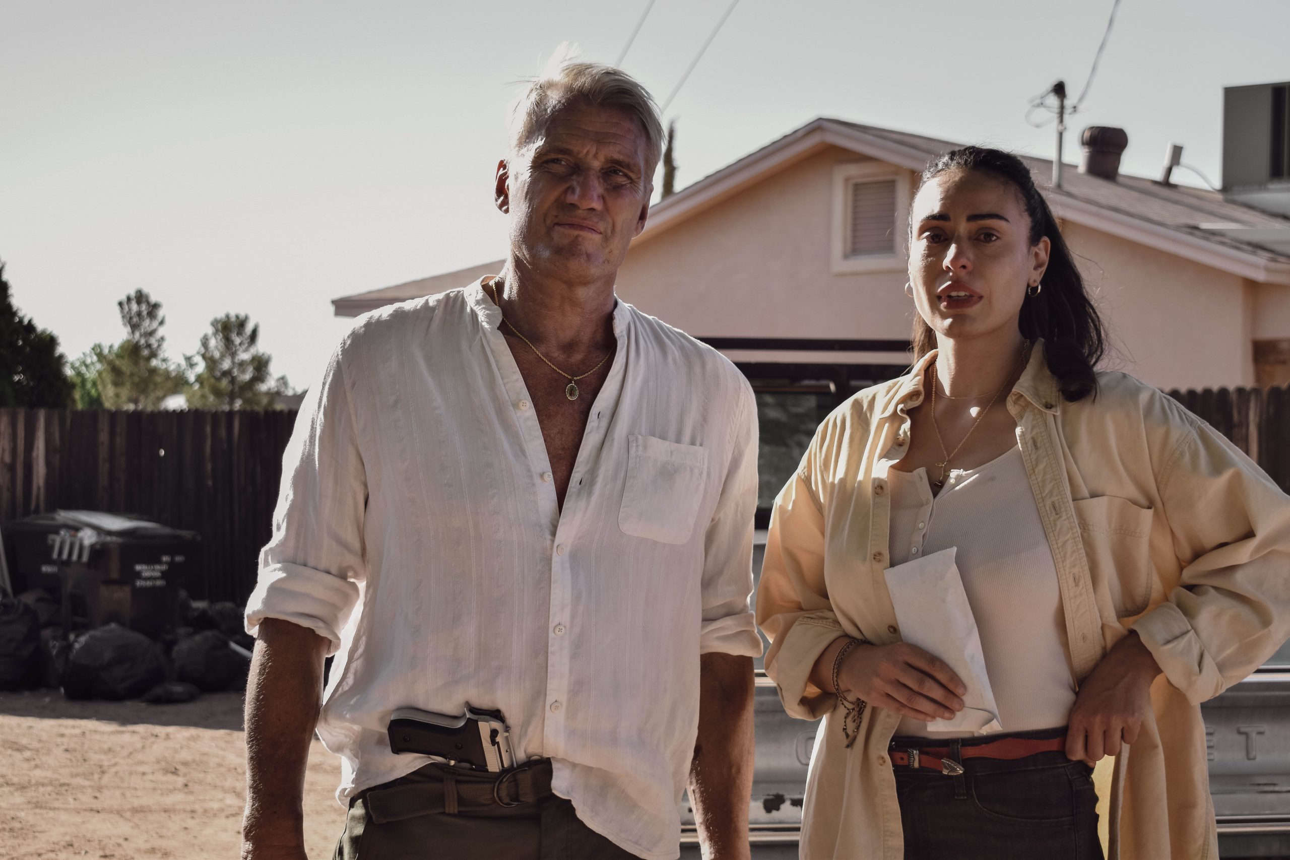 dolph lundgren and christina villa in wanted man
