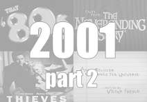 A future link to The Telephemera Years, 2001 part 2