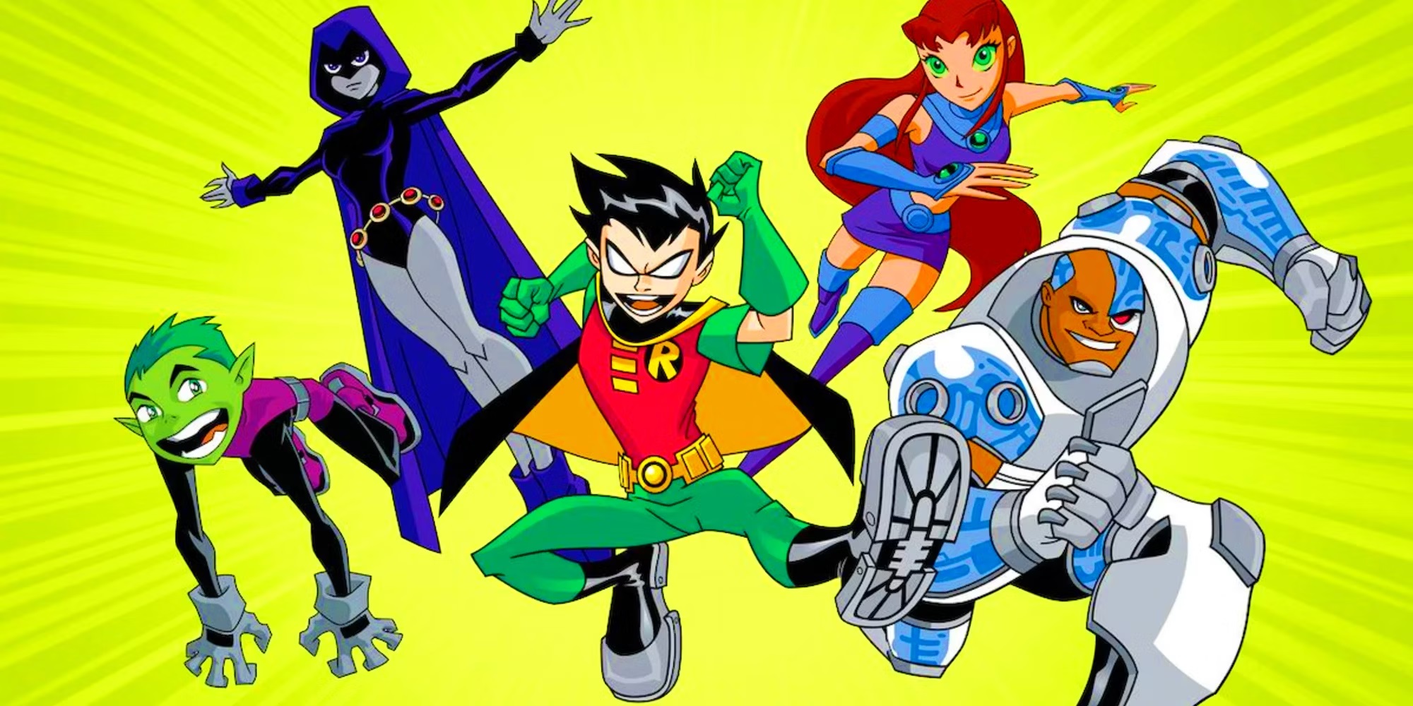 teen titans go cartoon characters