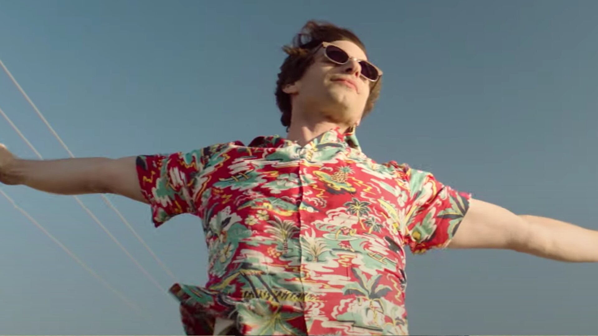 palm springs star andy samberg cast in the robots go crazy