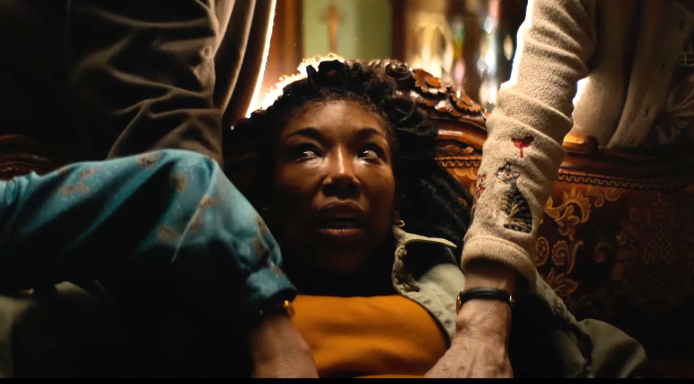 brandy norwood in trailer for a24 horror the front room
