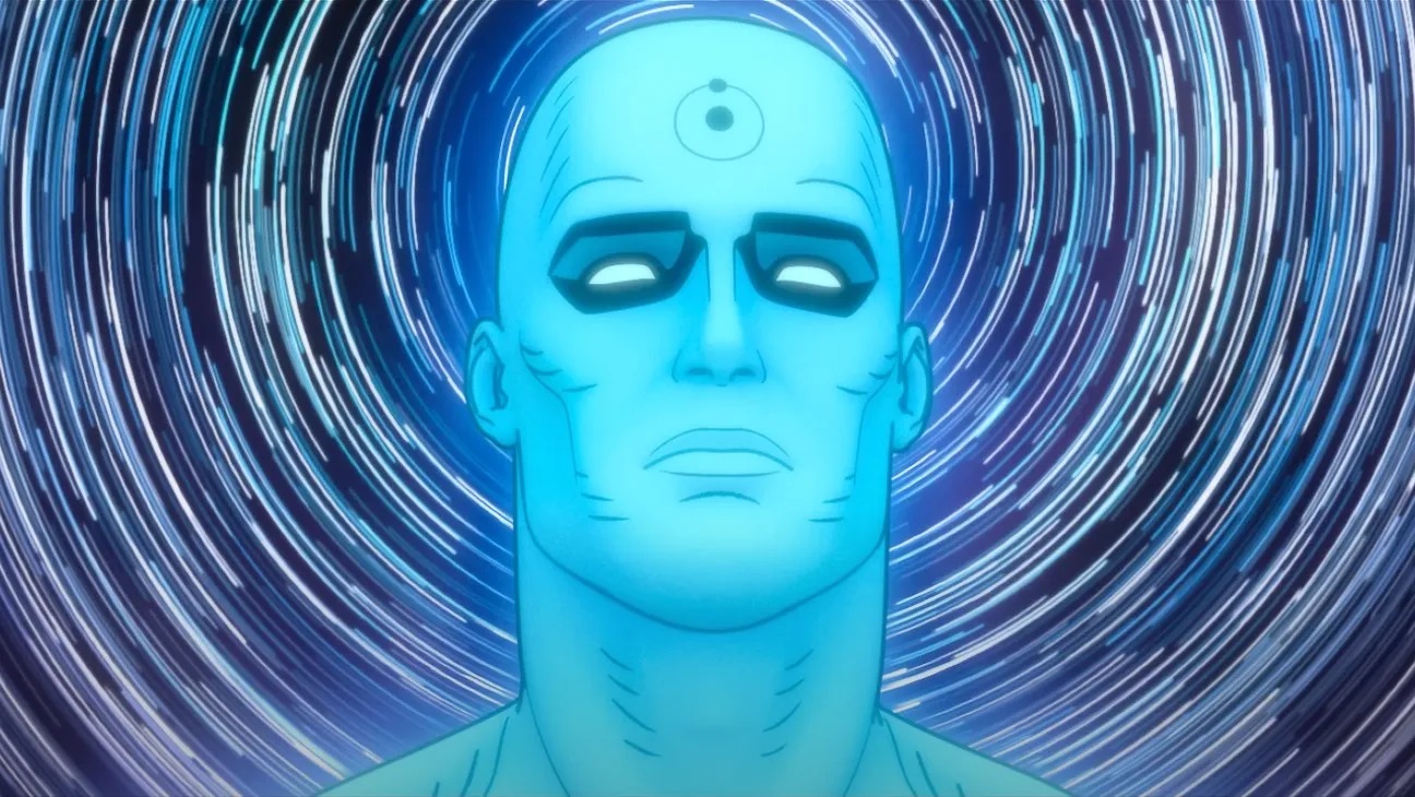 doctor manhattan in first trailer for watchmen chapter 1 by brandon vietti