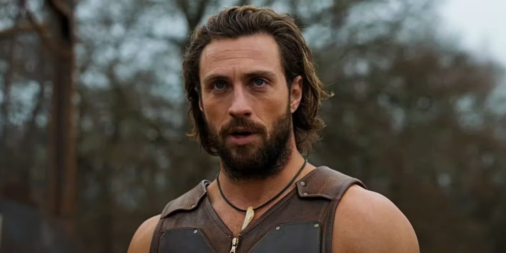 aaron taylor-johnson in full trailer for kraven the hunter