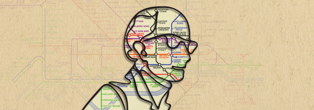 The Truth About Harry Beck  - Logo based on tube map