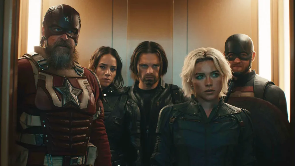 thunderbolts* teaser trailer character lineup