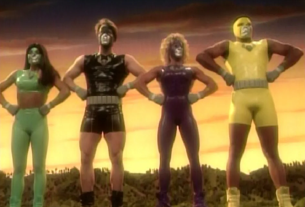 Tattooed Teenage Alien Fighters from Beverly Hills, 1994-95