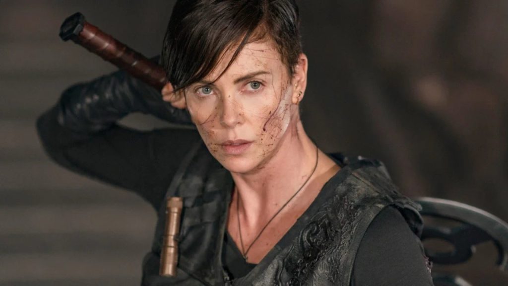 charlize theron in the old guard film