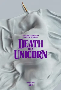 death of a unicorn a24 film poster