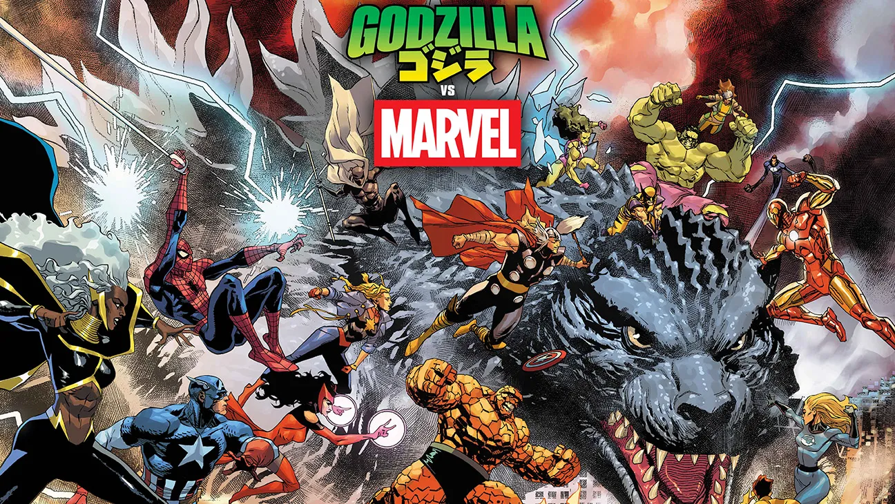godzilla vs marvel comics crossover event announcement