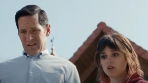 paul rudd and jenna ortega in death of a unicorn trailer