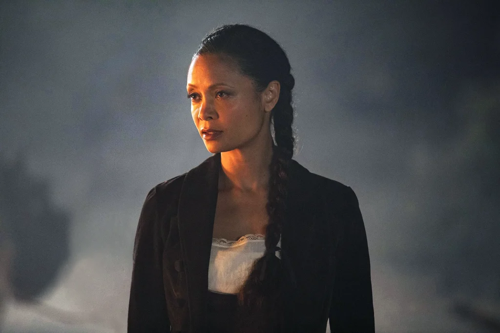 thandiwe newton to star in anaconda reimagining. still from westworld season 2