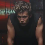 american psycho star austin butler in bikeriders
