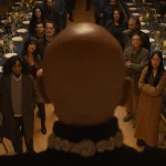 ayo edebiri and john malkovich in first look image of opus