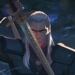 geralt of rivia in the witcher: sirens of the deep trailer