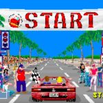 outrun video game graphics by sega