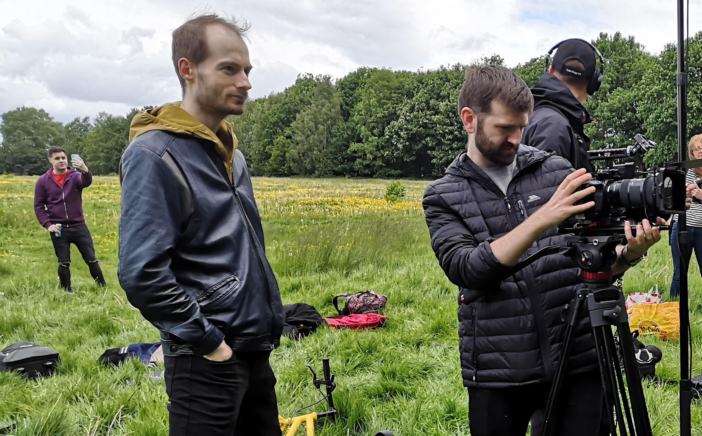 Secrets of a Wallaby Boy BTS - Kieron Moore and Sam Jones