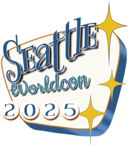 Logo for the Seattle Worldcon 2025, where the 2025 Hugo Awards will be held.