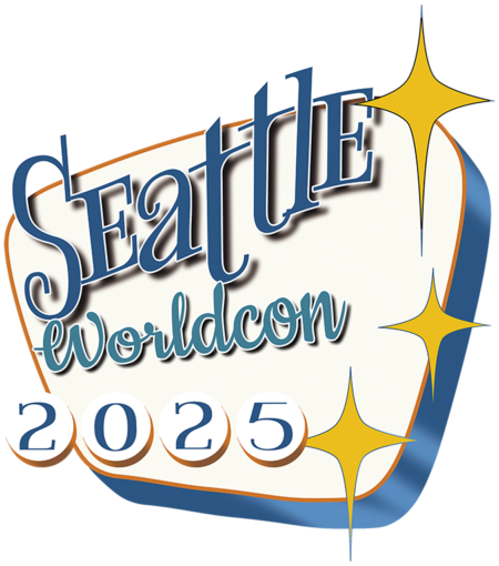 Logo for the Seattle Worldcon 2025, where the 2025 Hugo Awards will be held.