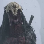 predator: badlands debuts trailer at cinemacon. still from prequel film Prey