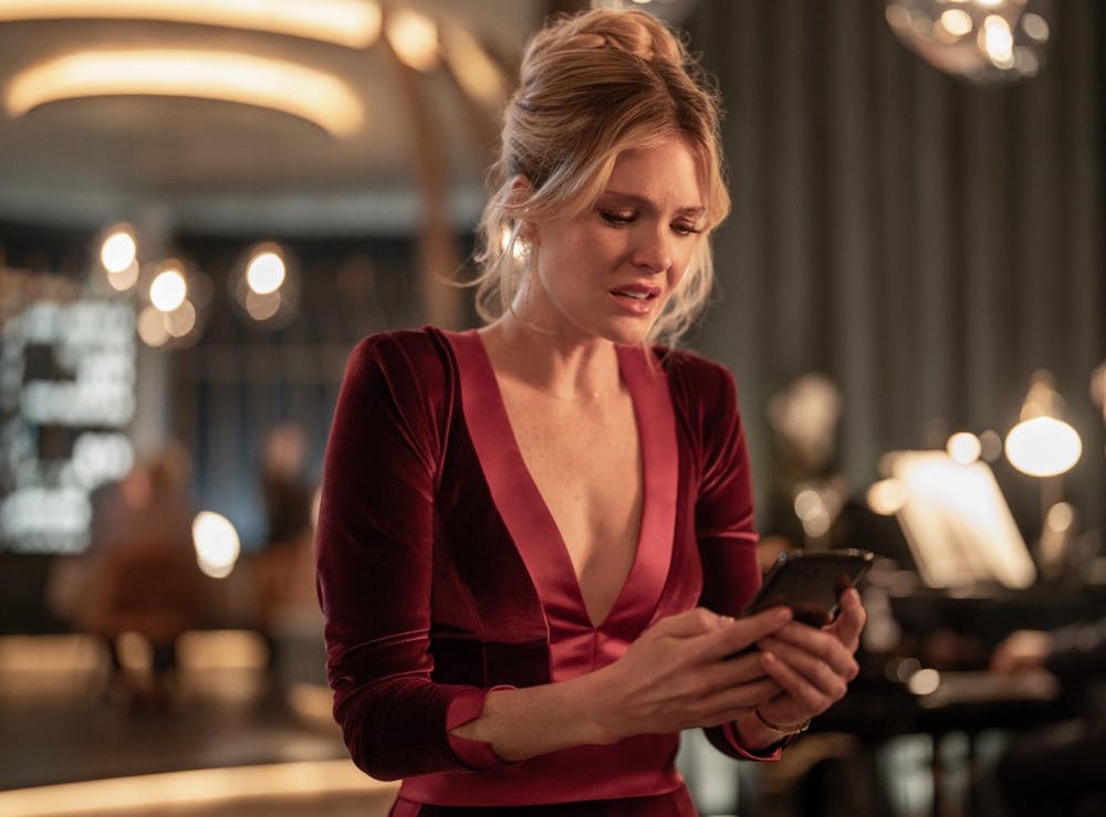 meghann fahy in drop