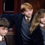 cast picture of the original trio harry potter, ron weasley and hermione granger