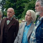 the thursday murder club netflix trailer still with helen mirren pierce brosnan and ben kingsley