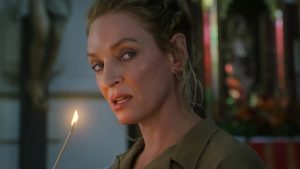 uma thurman in the trailer for the old guard 2