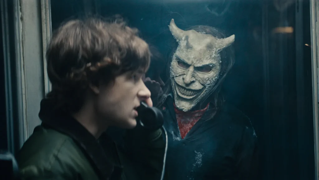 the black phone 2 trailer still with the grabber
