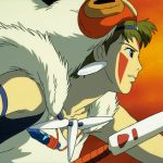 still of studio ghibli princess mononoke