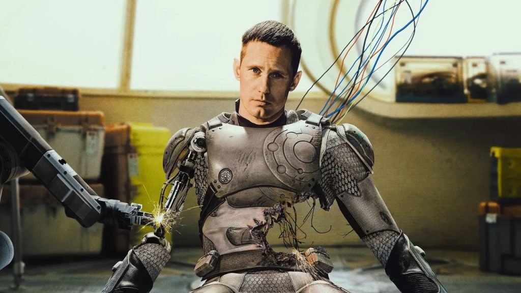 murderbot alexander skarsgard poster