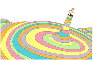 dr seuss book oh the places you'll go illustrated book cover
