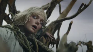elle fanning as thia in predator badlands