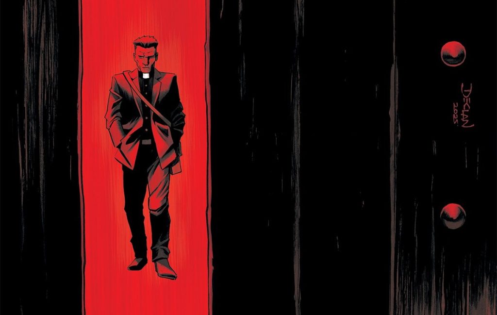 ordained comic book cover art