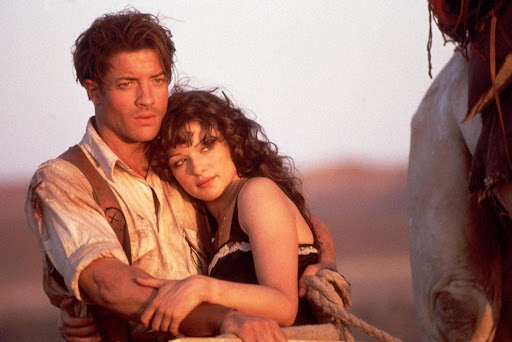brendan fraser and rachel weisz in the mummy 1999