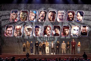 The cast of Street Fighter onstage at The Game Awards 2025 at the Peacock Theater on December 11, 2025 in Los Angeles, California. (Photo by Frank Micelotta/PictureGroup)