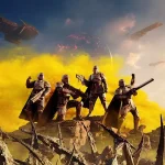 still from helldivers 2 video game