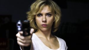 scarlett johansson in final talks to star in the batman part ii. still from lucy