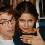 zendaya and robert pattinson in the poster for a24 film the drama