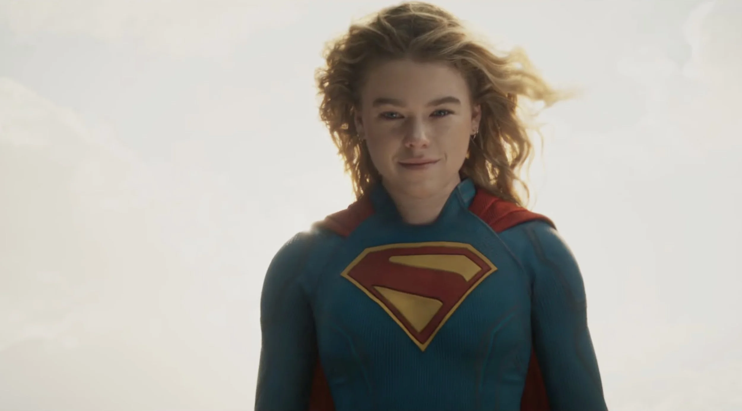 milly alcock as supergirl in new trailer