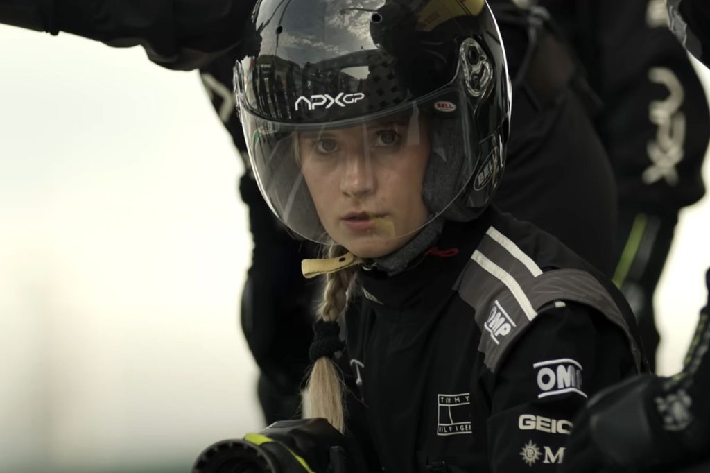 callie cooke in f1