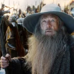stephen colbert to pen a new lord of the rings film. image of ian mckellen as gandalf