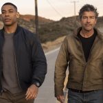kyle chandler and aaron pierre in lanterns trailer