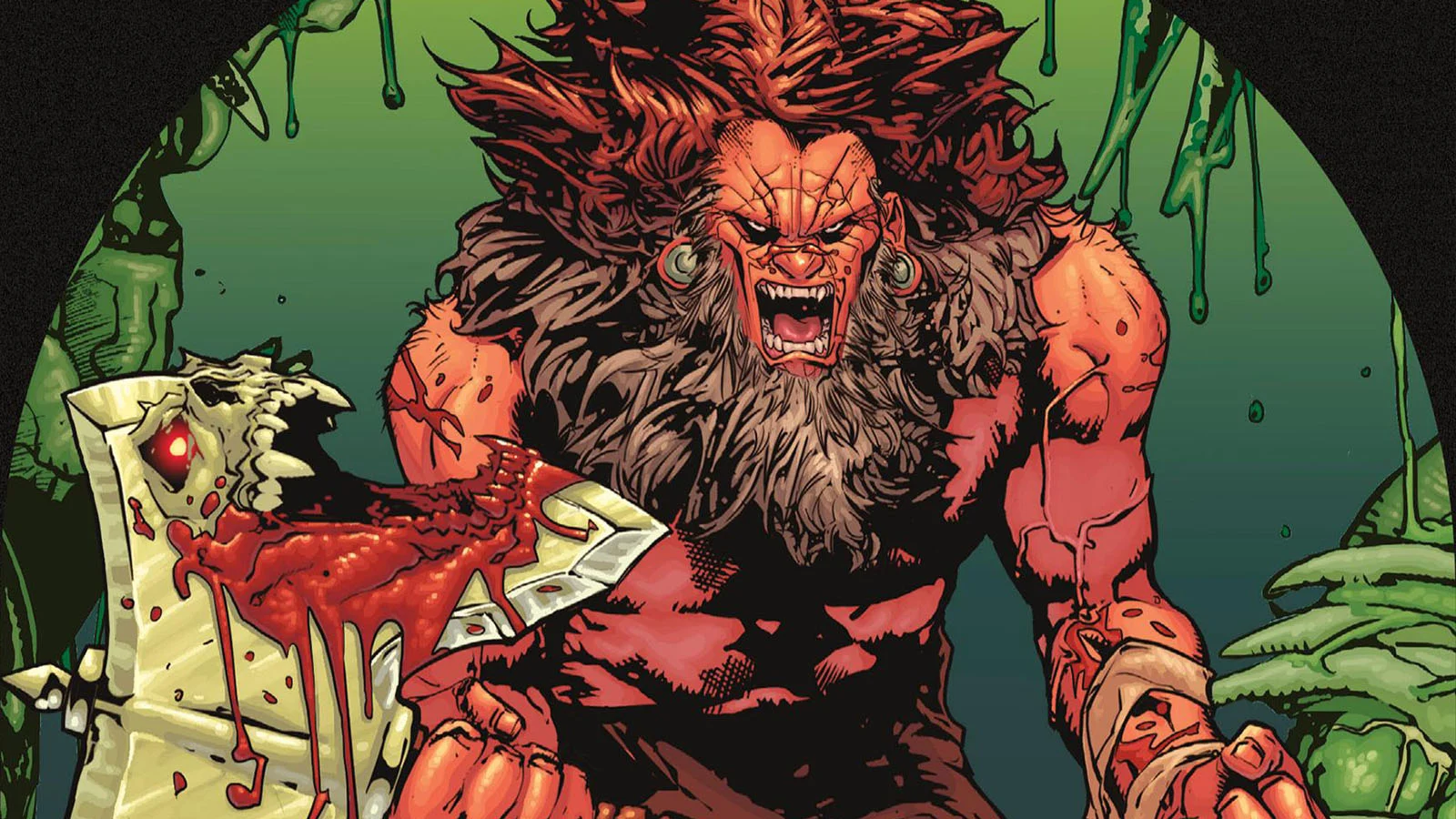 barbaric comic book cover